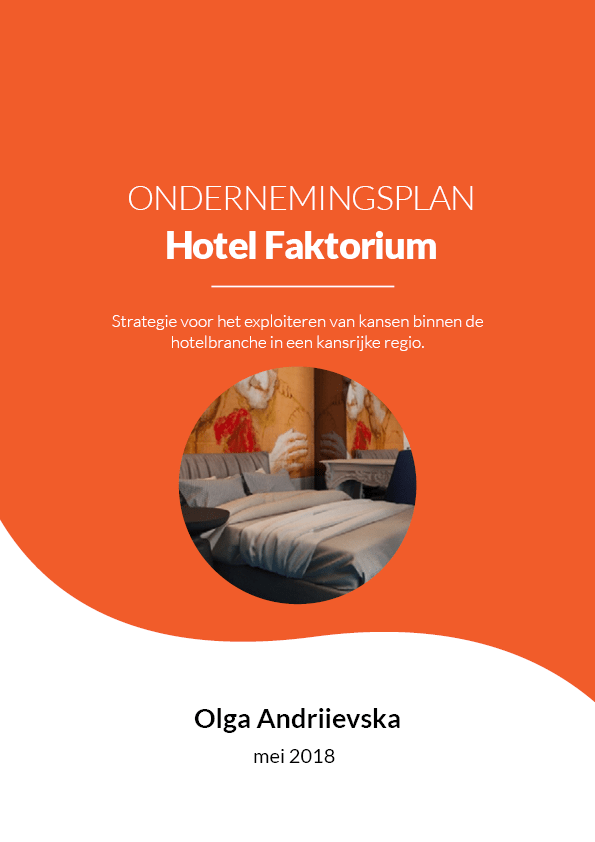 Ondernemingsplan Hotel Faktorium