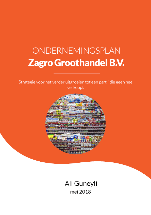 Ondernemingsplan Zagro Groothandel B.V.