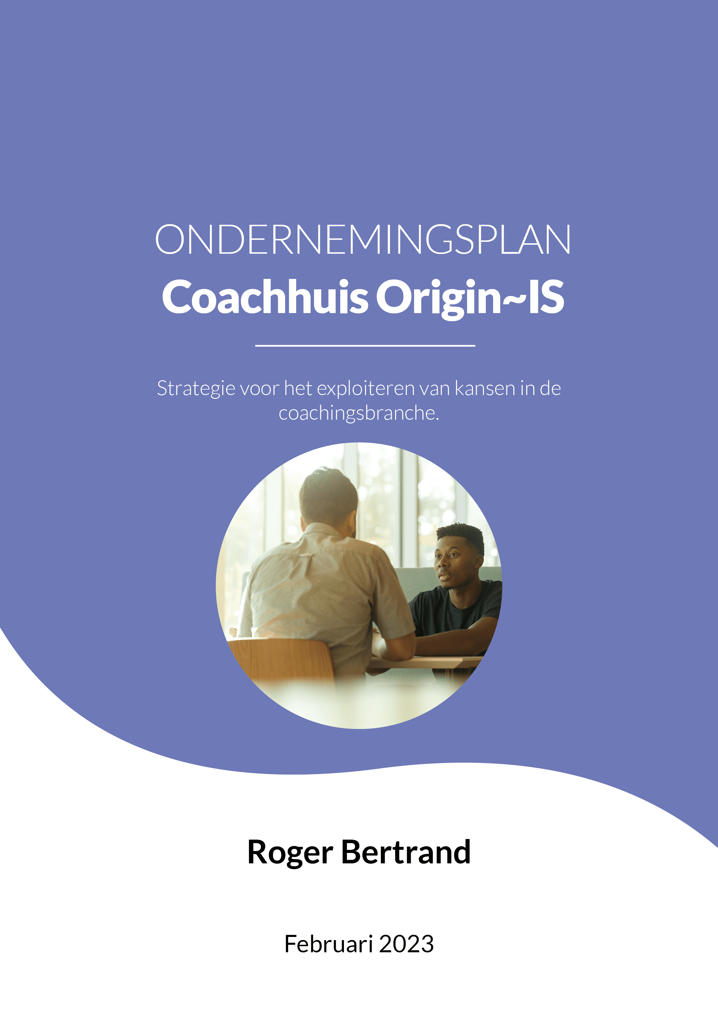 Ondernemersplan coachbedrijf